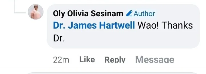 Reader Facebook Comment