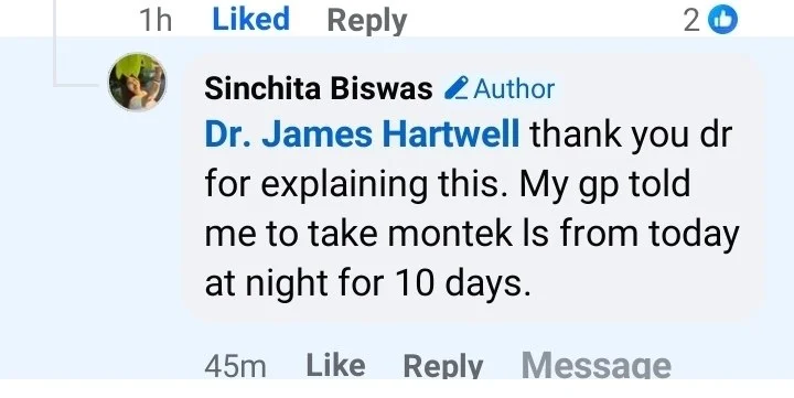 Reader Facebook Comment