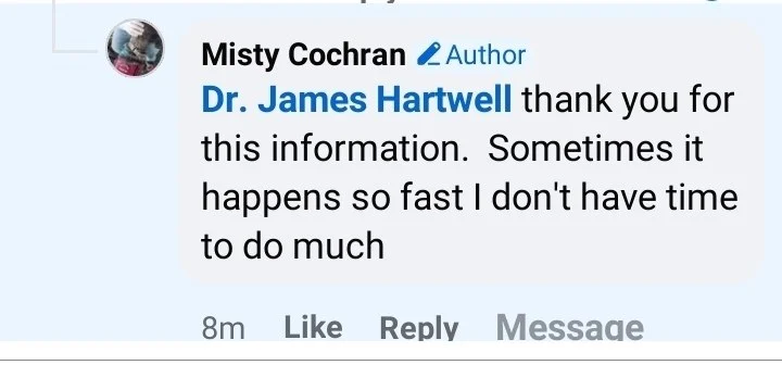 Reader Facebook Comment